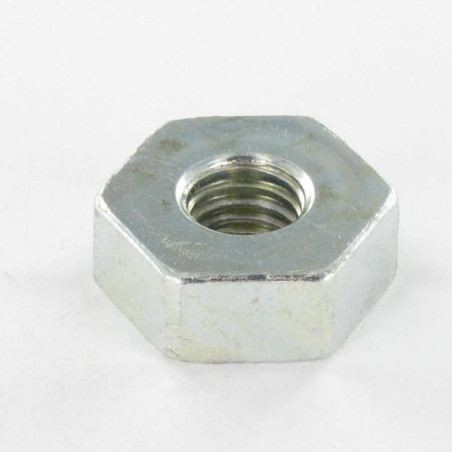1 x Dado Zincate Esagonale M12 Spessore 10.5 In Piano 26