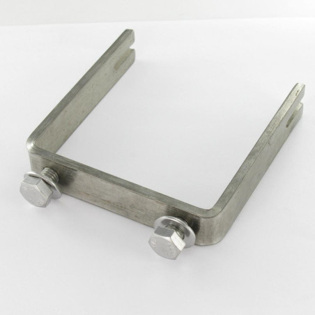1 x Abaescon Fondo Dritto O Piatto 90X90X902 Con TACCA Acciaio Inox