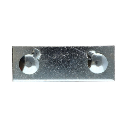 1 x OPUSCOLO 90X32X5 + Testa Poelier Con Colletto Quadrato 8X25 Zincate