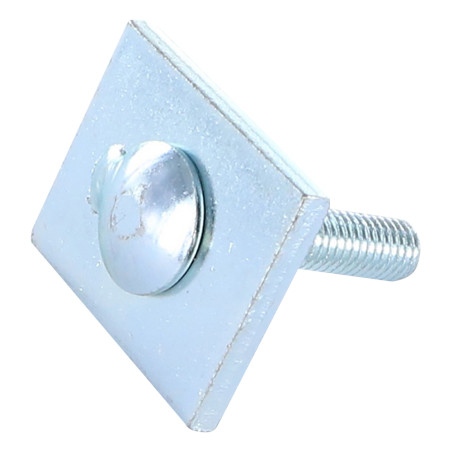 1 x OPUSCOLO 40X32X5 + Testa Poelier Con Colletto Quadrato 8X40 Zincate