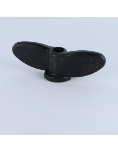 1 x Dado Ad Alette M8 nailon negro
