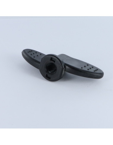 1 x Dado Ad Alette M8 nailon negro