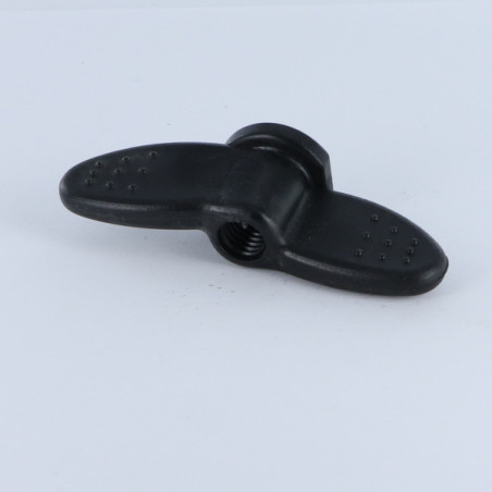 1 x Dado Ad Alette M8 nailon negro