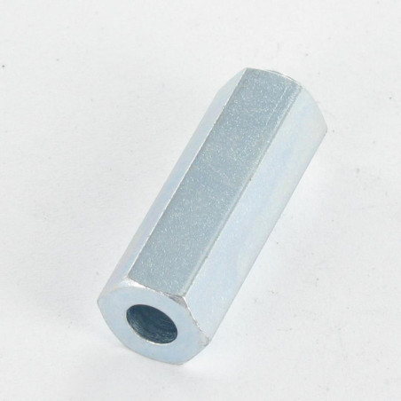 1 x Distanziatore Esagonale con COLLARE 10X30 Filettata Su M6X15 Zincate
