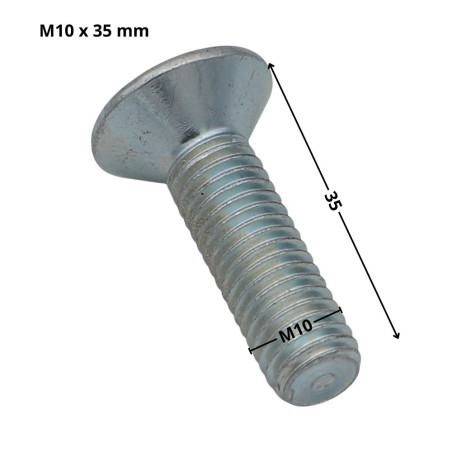 1 x Vite Per Metalli Testa Forata Con Esagono Incassato Chiave Esagonale Da 6 M10X35 Discussione completa Classe 10.9