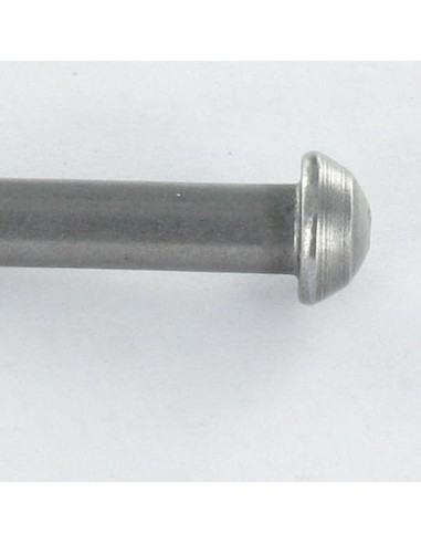 1 x Rivetto Testa Poelier 6X13 Acciaio