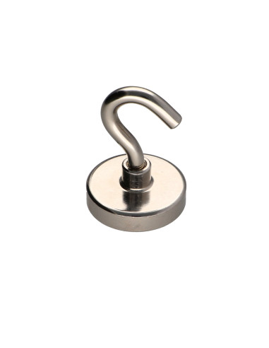 1 x Gancio magnetico Diametro 32 Zincate