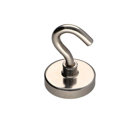 1 x Gancio magnetico Diametro 32 Zincate