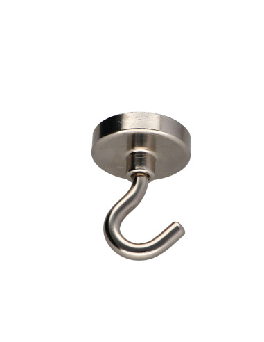 1 x Gancio magnetico Diametro 32 Zincate