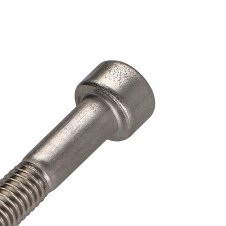 1 x Vite Per Metalli Testa Cilindrica T20 Acciaio Inox A2 M4X30 Filettata Su 20