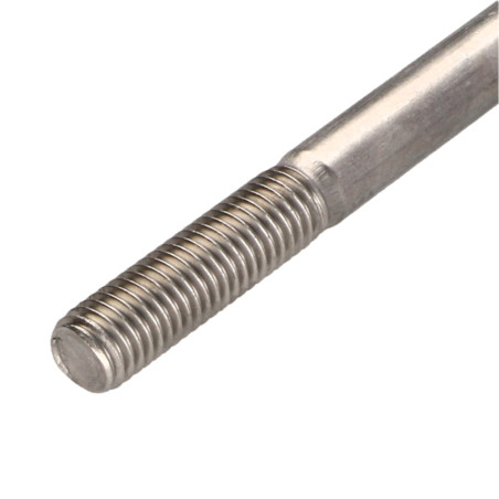 1 x Vite Per Metalli Testa Cilindrica T50 Acciaio Inox A2 M10X100 Filettata Su 32