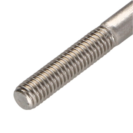 1 x Vite Per Metalli Testa Cilindrica T20 Acciaio Inox A2 M4X45 Filettata Su 20