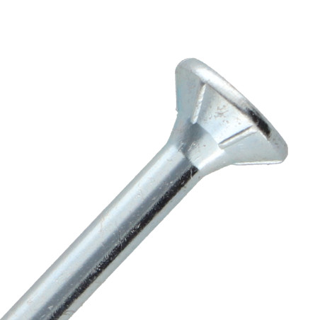 1 x Secchio di 385 Viti per legno TEKOR 4X50 Testa Forata T20 cut Chiodo Anti-Spacco 17 Zincate