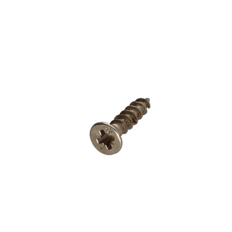 1 x Vite Per Legno E Truciolato3 Testa Forata Pozy 3X15 Acciaio Nichel microviti