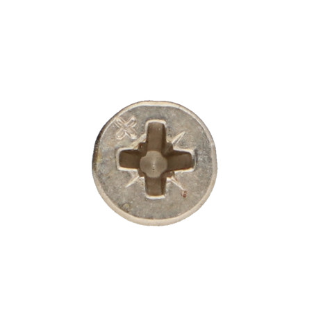 1 x Vite Per Legno E Truciolato3 Testa Forata Pozy 3X15 Acciaio Nichel microviti