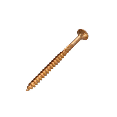 1 x Vite Per Legno E Truciolato3 Testa Forata Pozy 6X70 Zincate