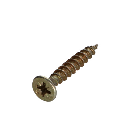 1 x Vite Per Legno E Truciolato3 Testa Forata Pozy 5X45 Bicromato