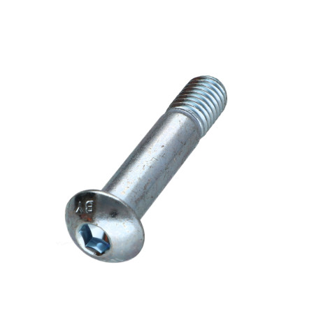 1 x Vite Per Metalli Bei (Testa Bombata Esagono Incassato) M10X50 Filettata Su 13 Classe 10.9 Chiave Esagonale Da 6