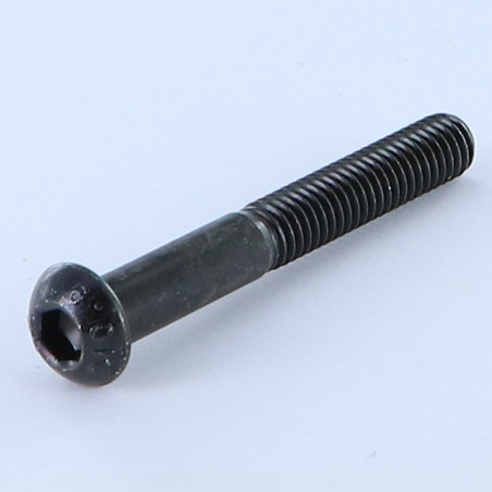 1 x Vite Per Metalli Bei (Testa Bombata Esagono Incassato) M5X45 Filettatura Parziale Classe 10.9 Chiave Esagonale Da 3