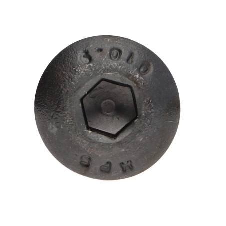 1 x Vite Per Metalli Bei (Testa Bombata Esagono Incassato) M10X70 FP10.9 Chiave Esagonale Da 6 Acciaio Grezzo