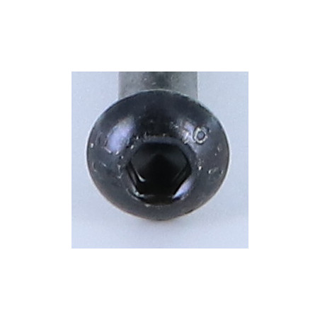 1 x Vite Per Metalli Bei (Testa Bombata Esagono Incassato) M6X45 Filettatura Parziale Classe 10.9 Chiave Esagonale Da 4