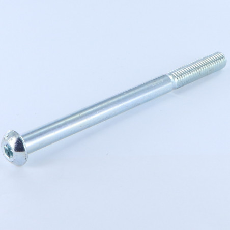 1 x Vite Per Metalli Bei (Testa Bombata Esagono Incassato) M8X110 Filettata Su 32 Classe 10.9 Chiave Esagonale Da 5