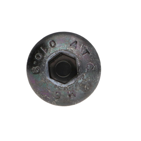 1 x Vite Per Metalli Bei (Testa Bombata Esagono Incassato) M8X40 Filettata Su 32 Classe 10.9 Chiave Esagonale Da 5 Acciaio