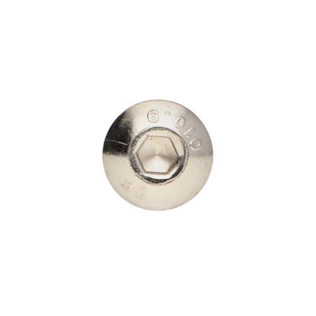 1 x Vite Per Metalli Bei (Testa Bombata Esagono Incassato) M5X45 Filettatura Parziale Classe 10.9 Chiave Esagonale Da 3