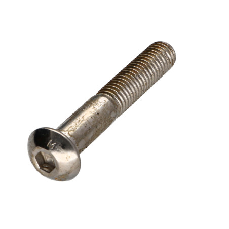 1 x Vite Per Metalli Bei (Testa Bombata Esagono Incassato) M10X60 Filettata Su 32 Classe 10.9 Chiave Esagonale Da 6