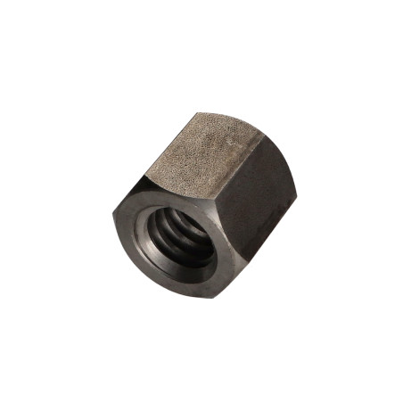 1 x Dado esagonale SKM Testa Poelier 10X2 Trapezoidale Destra Acciaio Grezzo