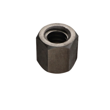 1 x Dado esagonale SKM Testa Poelier 10X2 Trapezoidale Destra Acciaio Grezzo