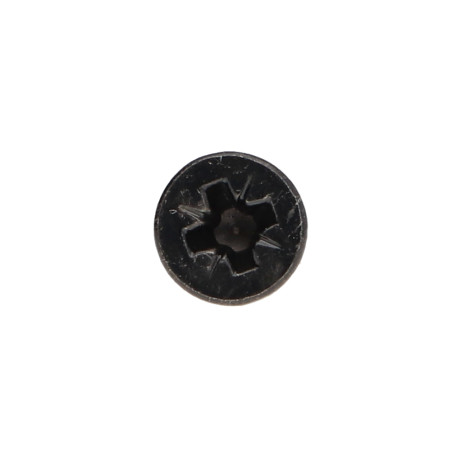 1 x Vite Per Legno E Truciolato Premium Testa Forata Pozi PZ5 4X20 Acciaio Zincato Nero