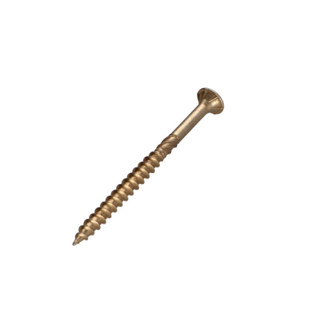 1 x Vite Per Legno E Truciolato3 Testa Forata Dentellato 3,5X50 Filettata Su 30 T10 Bicromato