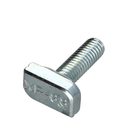 1 x Vite Per Metalli Testa A Martello M6X20 20X12 Classe 8.8 Zincate