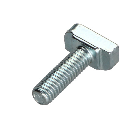 1 x Vite Per Metalli Testa A Martello M6X20 20X12 Classe 8.8 Zincate