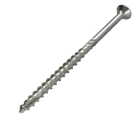 1 x Vite Per Legno E Truciolato3 Testa Forata Dentellato 8X140 Filettata Su 84 T40 Zincate
