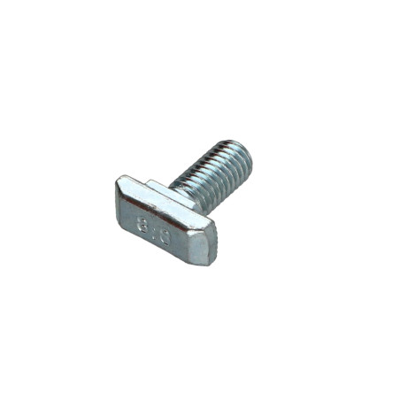 1 x Vite Per Metalli Testa A Martello M8/17 8,3X19 Classe 8.8 Zincate