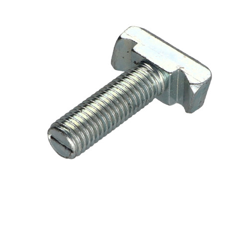 1 x Vite Per Metalli Testa A Martello M12X40 14X35 Zincate