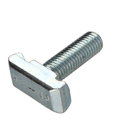 1 x Vite Per Metalli Testa A Martello M12X40 14X35 Zincate