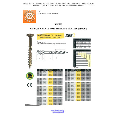 1 x Vite Per Legno E Truciolato3 Testa Forata Pozy 4X50 Filettatura Parziale Zincate