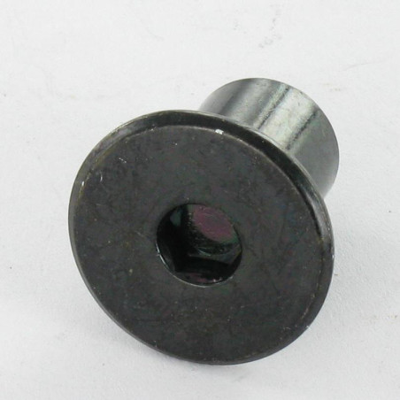 1 x Dado A Manicotto Combifix Testa Piatta Diametro Della Testa: 22,5 Diametro Gambo Del Bullone 13 Lunghezza Sotto La