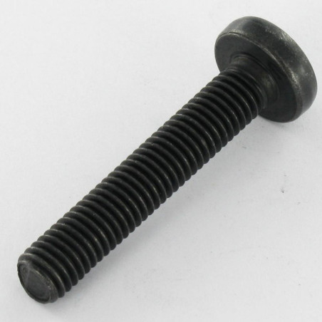 1 x Vite Per Metalli Testa Bombata T40 M8X35 Classe 10.9 Zinco-Nichel Nero 480 Ons Senza Ruggine Rossa - Nero Rinforzato
