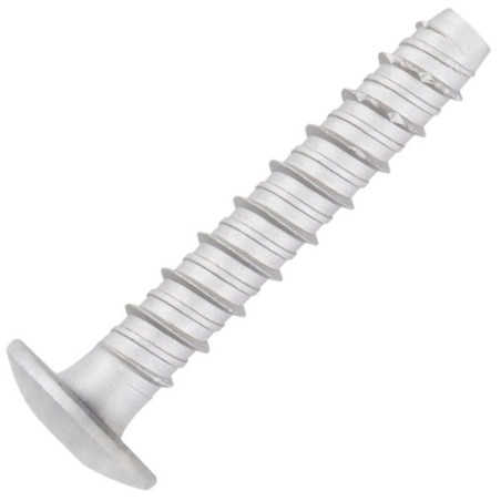 1 x Vite Per Calcestruzzo Testa Bombata Torx T30 6X60 Zincate