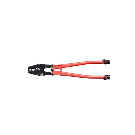 1 x Pinza crimpatrice Lunghezza 660 Acciaio Grezzo