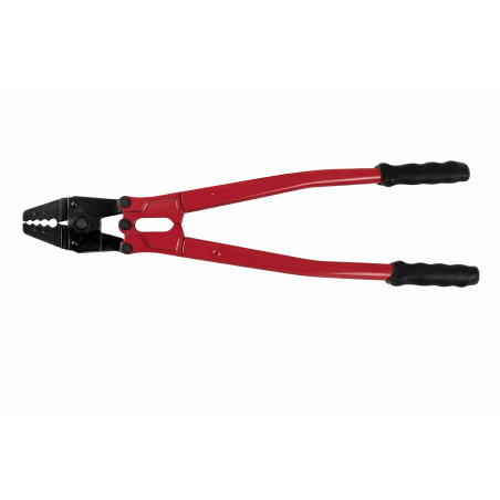 1 x Pinza crimpatrice Lunghezza 440 Acciaio Grezzo