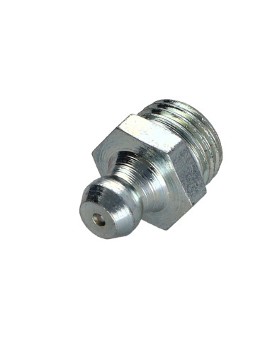 1 x Ingrassatore Dritto M10 Passo 150 Zincate