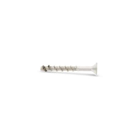1 x Vite Per Calcestruzzo Testa Forata T30 Acciaio Inox A4 7,5X85 Filettata Su 30