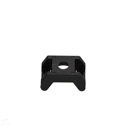 1 x SUPPORTO PARETE nailon negro COLLEGAMENTO FINO A con 9.5