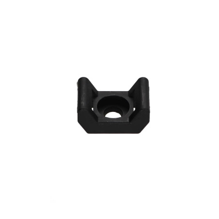1 x SUPPORTO PARETE nailon negro COLLEGAMENTO FINO A con 9.5