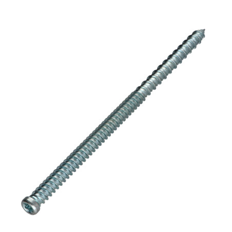 1 x Vite Calcestruzzo Testa Cilindrica Ridotta 7,5X100 Diametro Della Testa: 8.5 T30 Zincate